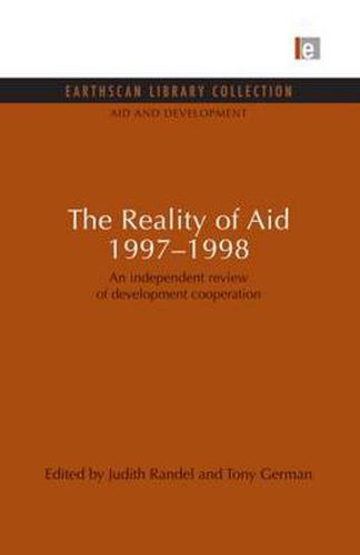 Cover image for The Reality of Aid 1997-1998: An independent review of development cooperation