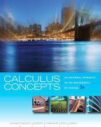 Cover image for Calculus Concepts: An Informal Approach to the Mathematics of Change