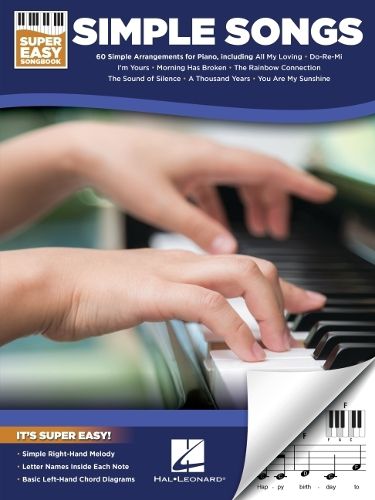 Cover image for Simple Songs - Super Easy Songbook: Super Easy Songbook