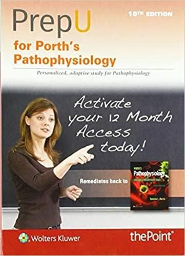 PrepU for Porth's Pathophysiology