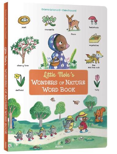 Cover image for Little Mole's Wonders of Nature Word Book