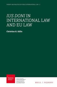 Cover image for Ius Doni in International Law and EU Law
