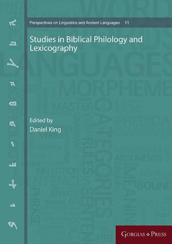 Studies in Biblical Philology and Lexicography