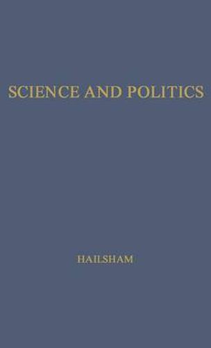 Cover image for Science and Politics