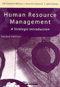 Cover image for Human Resource Management: A Strategic Introduction