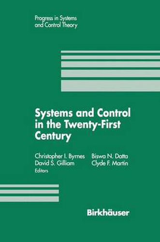 Cover image for Systems and Control in the Twenty-First Century