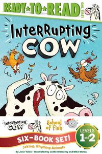 Cover image for Joking, Rhyming Animals Ready-to-Read Value Pack: Interrupting Cow; Interrupting Cow and the Chicken Crossing the Road; School of Fish; Friendship on the High Seas; Racing the Waves; Rocking the Tide