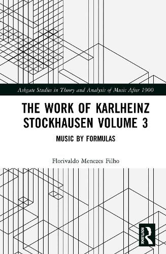 Cover image for The Work of Karlheinz Stockhausen Volume 3