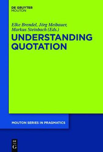 Cover image for Understanding Quotation