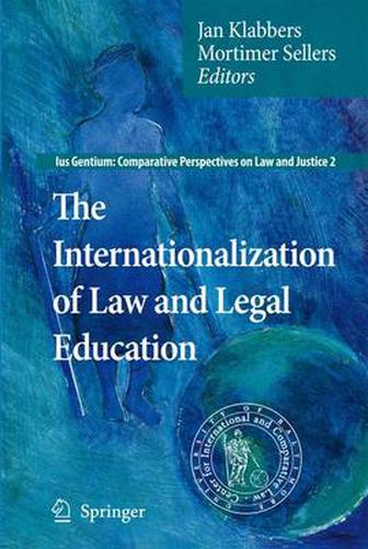 Cover image for The Internationalization of Law and Legal Education