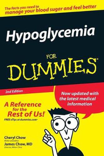 Cover image for Hypoglycemia For Dummies