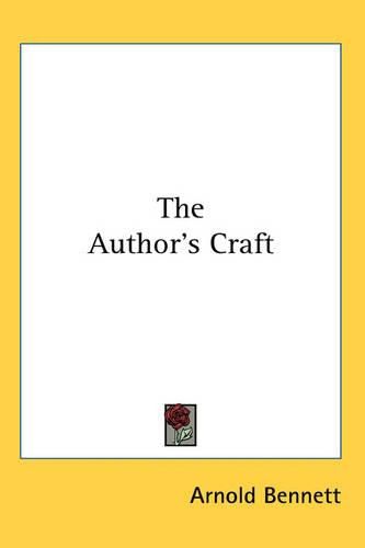 Cover image for The Author's Craft