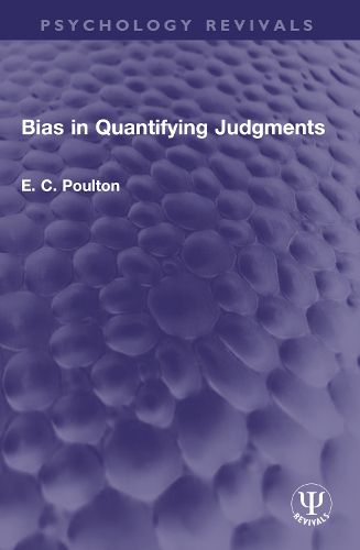Cover image for Bias in Quantifying Judgments