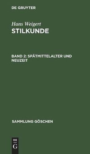 Cover image for Spatmittelalter und Neuzeit