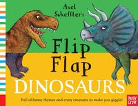 Cover image for Flip Flap Dinosaurs