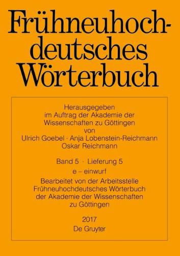 Cover image for e - einwurf