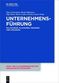 Cover image for Unternehmensfuhrung