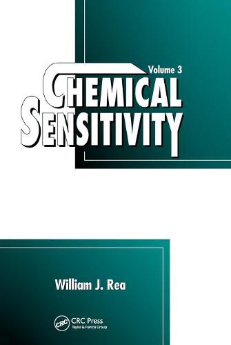 Cover image for Chemical Sensitivity: Clinical Manifestation, Volume III