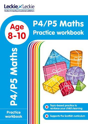 P4/P5 Maths Practice Workbook: Extra Practice for Cfe Primary School English