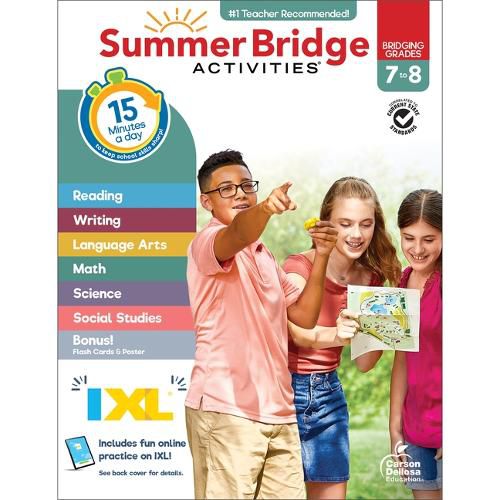 Cover image for Summer Bridge Activities, Grades 7 - 8