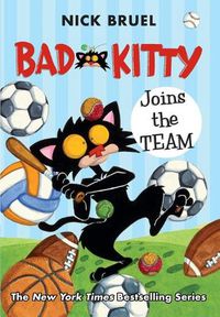 Cover image for Bad Kitty Joins the Team