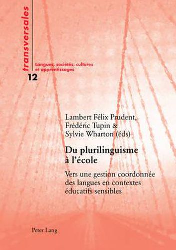 Cover image for Du Plurilinguisme A l'Ecole: Vers Une Gestion Coordonnee Des Langues En Contextes Educatifs Sensibles