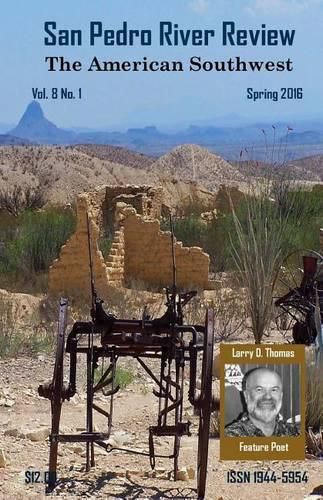 Cover image for San Pedro River Review Vol.8 No.1 Spring 2016