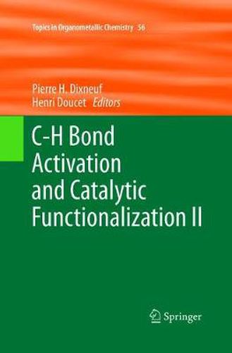 Cover image for C-H Bond Activation and Catalytic Functionalization II