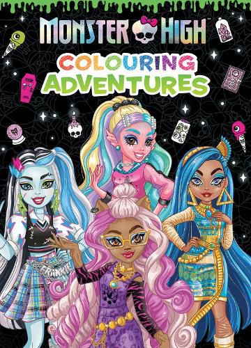 Cover image for Monster High: Colouring Adventures (Mattel)