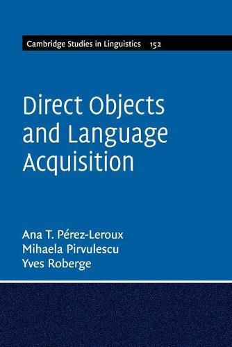 Cover image for Direct Objects and Language Acquisition