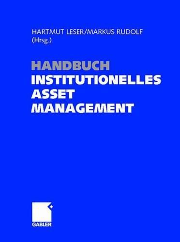 Cover image for Handbuch Institutionelles Asset Management