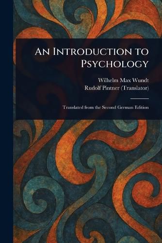 Cover image for An Introduction to Psychology