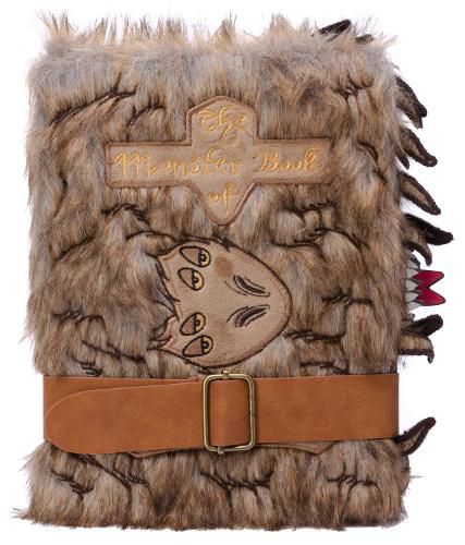 Cover image for Harry Potter: Monster Book of Monsters Plush Journal