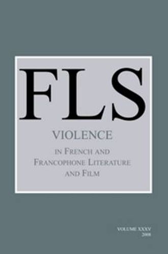 Cover image for Violence in French and Francophone Literature and Film