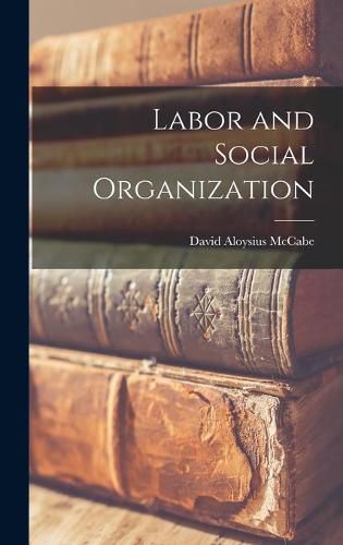 Cover image for Labor and Social Organization