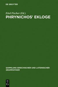 Cover image for Phrynichos' Ekloge