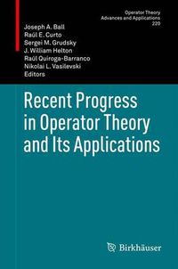 Cover image for Recent Progress in Operator Theory and Its Applications