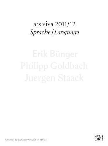 Cover image for Ars Viva: Sprache/Language