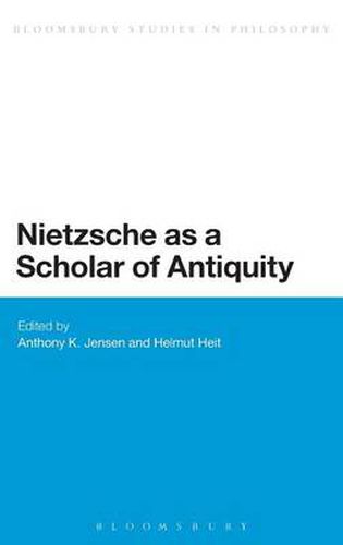 Cover image for Nietzsche as a Scholar of Antiquity