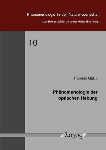 Cover image for Phanomenologie Der Optischen Hebung