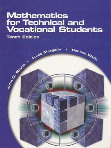 Cover image for BOYCE: MATHS TECH VOCATNL STDS _c10