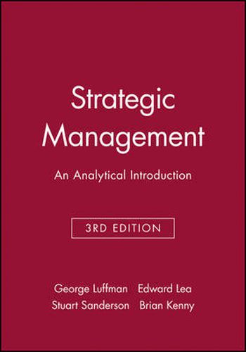 Strategic Management: An Analytical Introduction