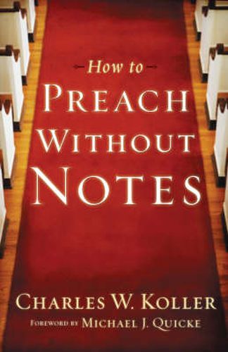 Cover image for How to Preach without Notes