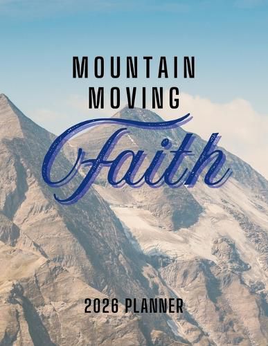 Cover image for Mountain Moving Faith Planner