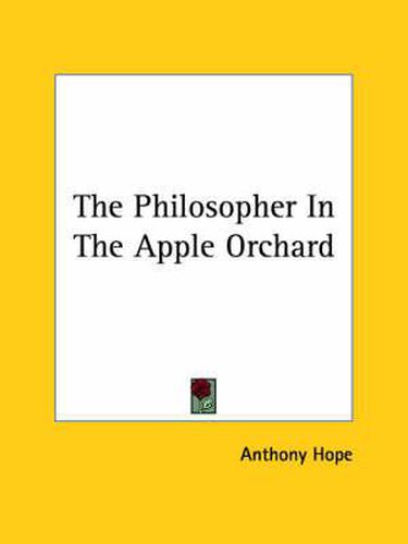 Cover image for The Philosopher in the Apple Orchard