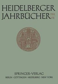 Cover image for Heidelberger Jahrbucher