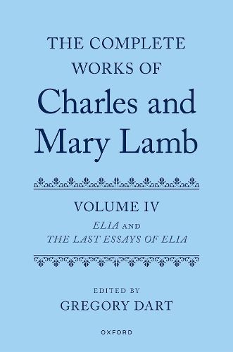 Cover image for Complete Works of Charles and Mary Lamb, Volume 4