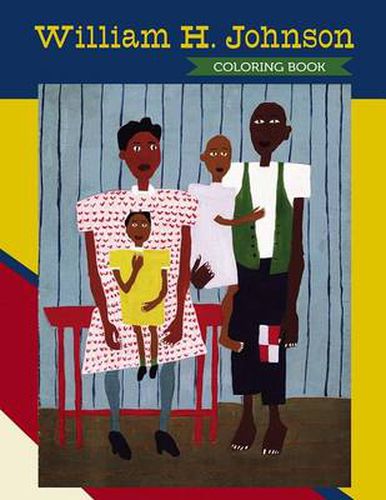 Cover image for William H Johnson Colouring Book