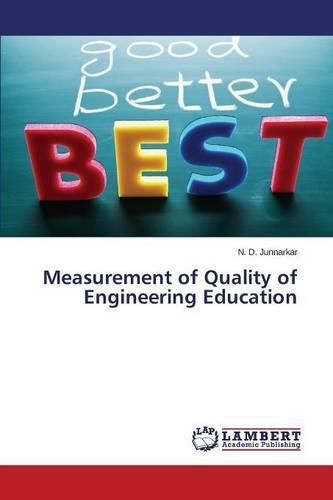Cover image for Measurement of Quality of Engineering Education