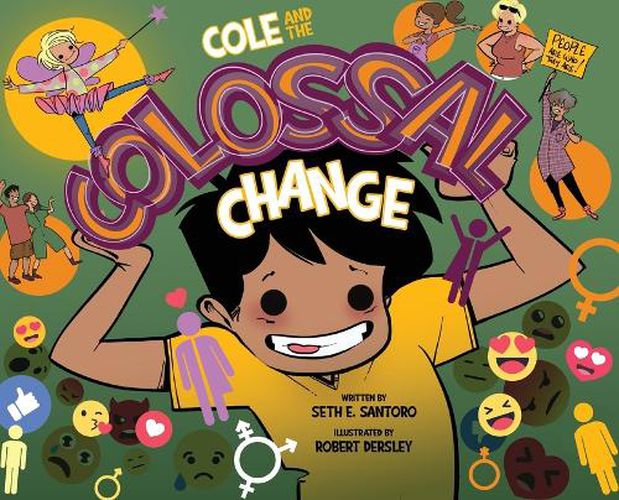 Cover image for Cole and the Colossal Change